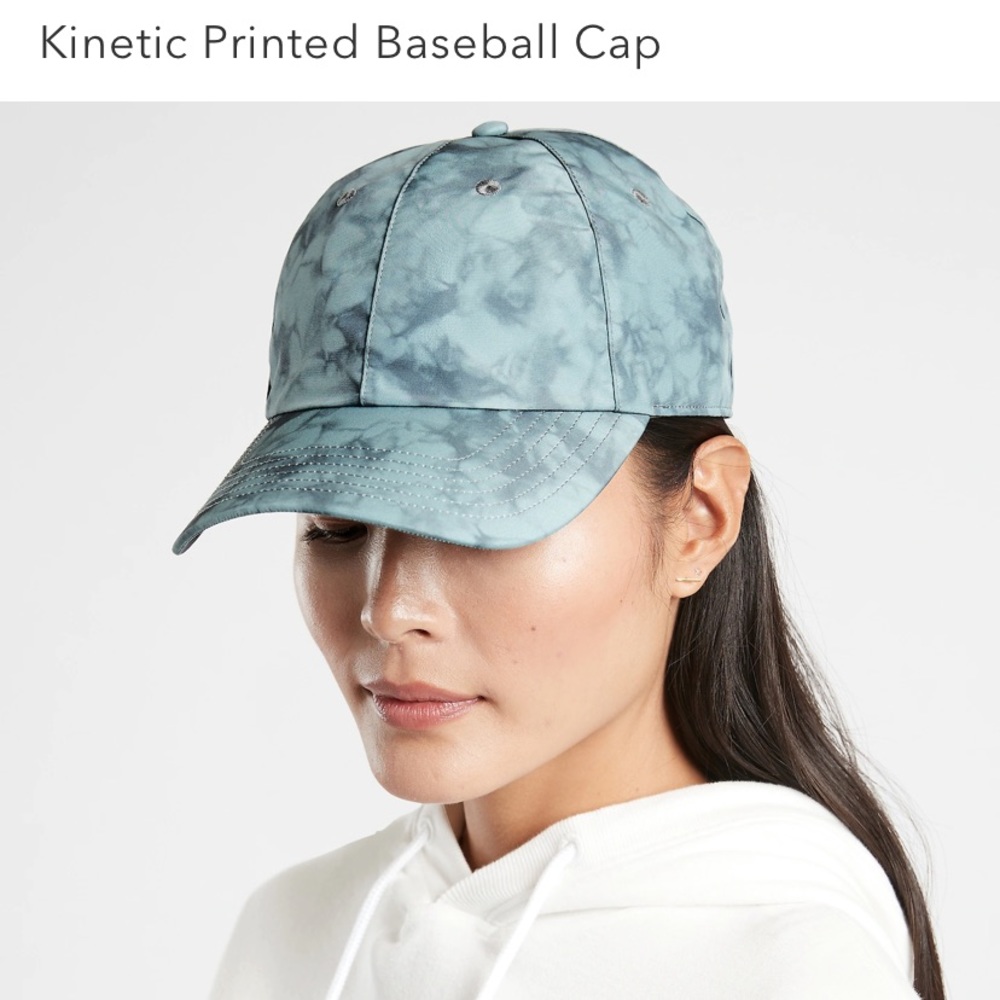 Kinetic printed baseball cap hat